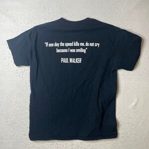 Gildan The Dyno Guys Paul Walker Graphic T-Shirt Mens Large Black L Fast Furious